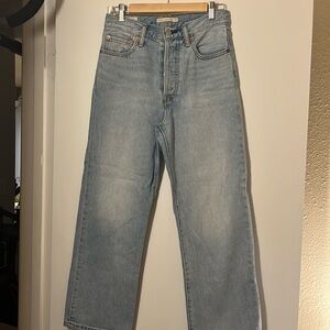 Levi’s ribcage straight ankle